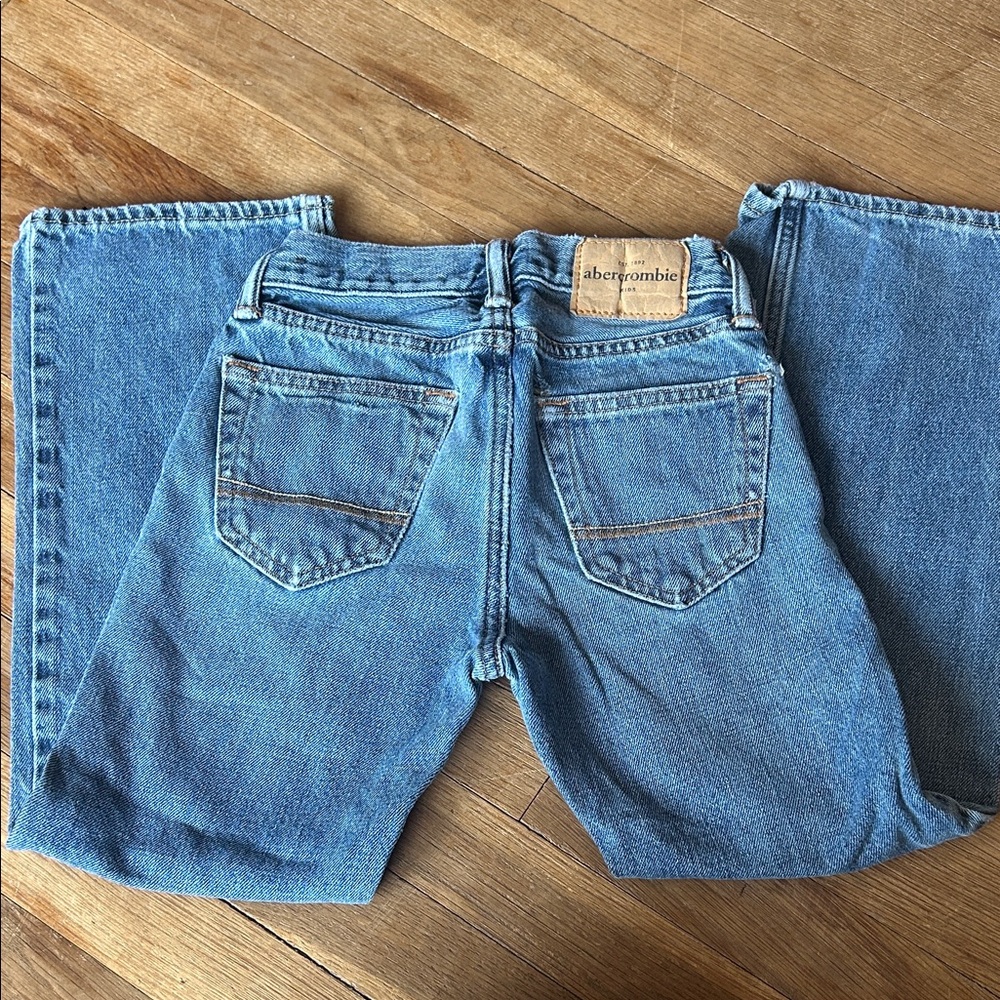 Abercrombie & Fitch Classic Blue Straight Jeans